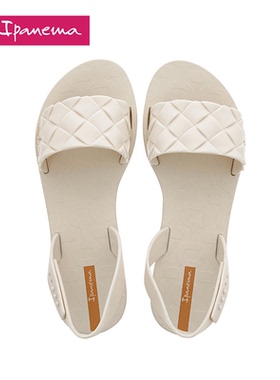 Ipanema依帕流行趋势系列女夏季凉鞋平底休闲外穿度假沙滩鞋26547