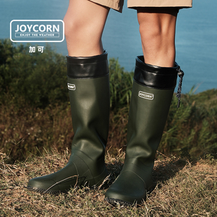 Joycorn男士雨靴户外野鸟靴钓鱼靴 轻便高筒防水防滑登山鞋橡胶鞋