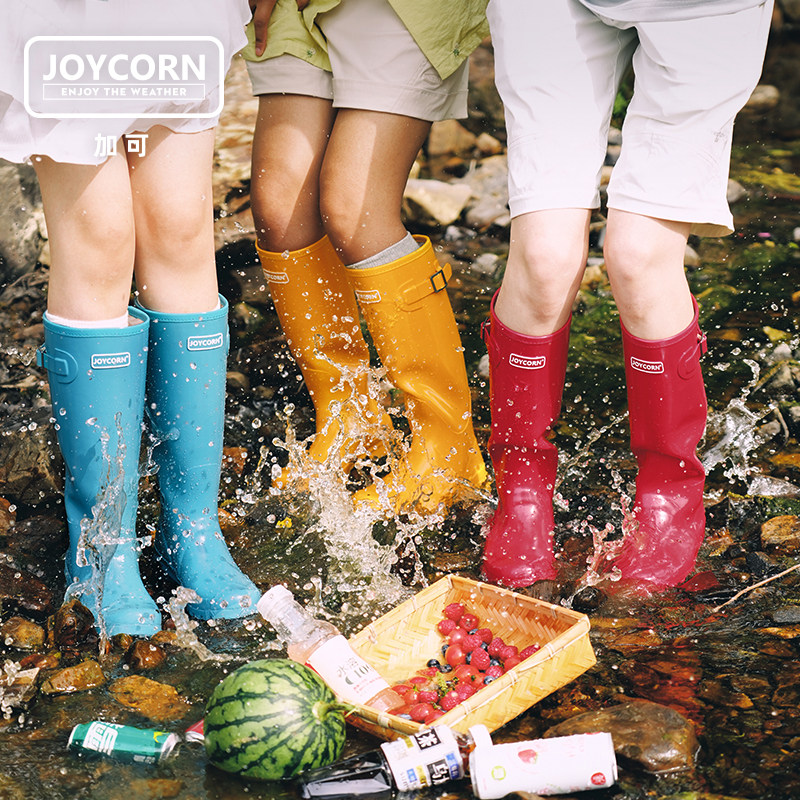 Joycorn加可惠灵顿女士高筒雨鞋图片