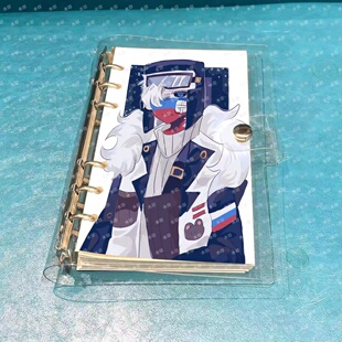 CountryHumans国拟活页本笔记本记事本CH五常俄国激励学习记账本