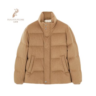 LoroPiana/诺悠翩雅男士夹克外套加绒绗缝立领防风保暖羊绒新款