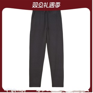 小山羊绒平针针织抽绳腰部运动裤 诺悠翩雅男裤 Piana Loro