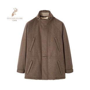 LoroPiana/诺悠翩雅男士夹克外套防水防风可拆卸立领双向拉链新款