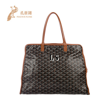 Goyard（法国）/高雅德新款女包戈雅时尚经典天然帆布手提包