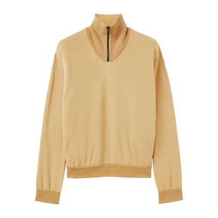 LoroPiana 针织衫 拉绒羊绒面料罗纹领口胸前新款 诺悠翩雅男士