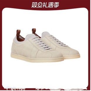 粒面牛皮Wish®Flex内衬弹力新款 运动鞋 诺悠翩雅男士 LoroPiana