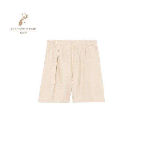 LoroPiana/诺悠翩雅男士百慕大短裤Reinga 安提瓜亚麻精致新款