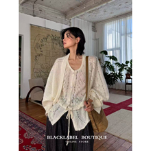 25秋冬 马海毛蝙蝠袖坎肩上衣慵懒毛衣开衫罩衫外套 tina open yy