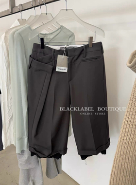 blakclabel 26春夏女士七分裤休闲西裤短裤 裤子 女 tina open yy