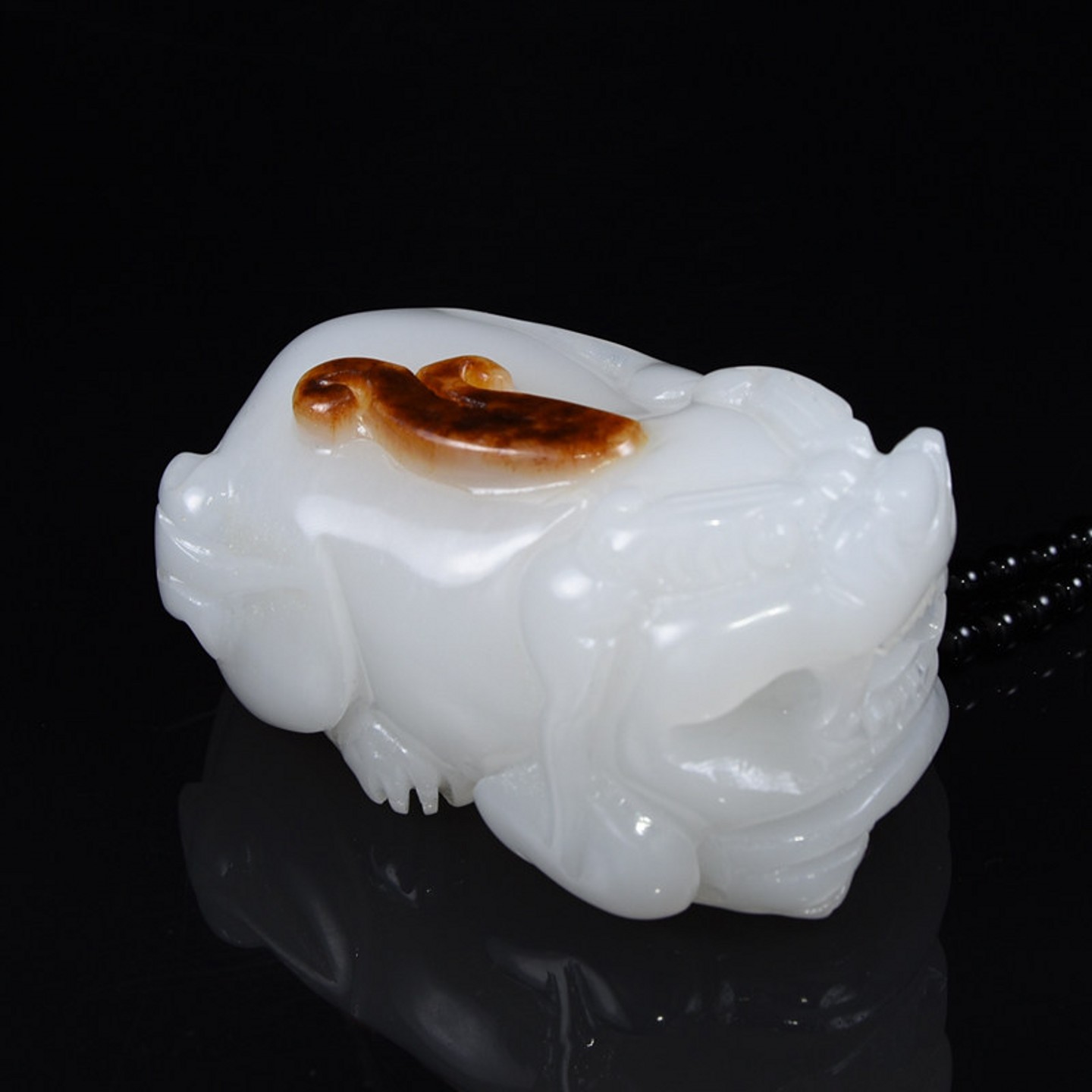 天然正品玉石玉器玉貔貅手把件