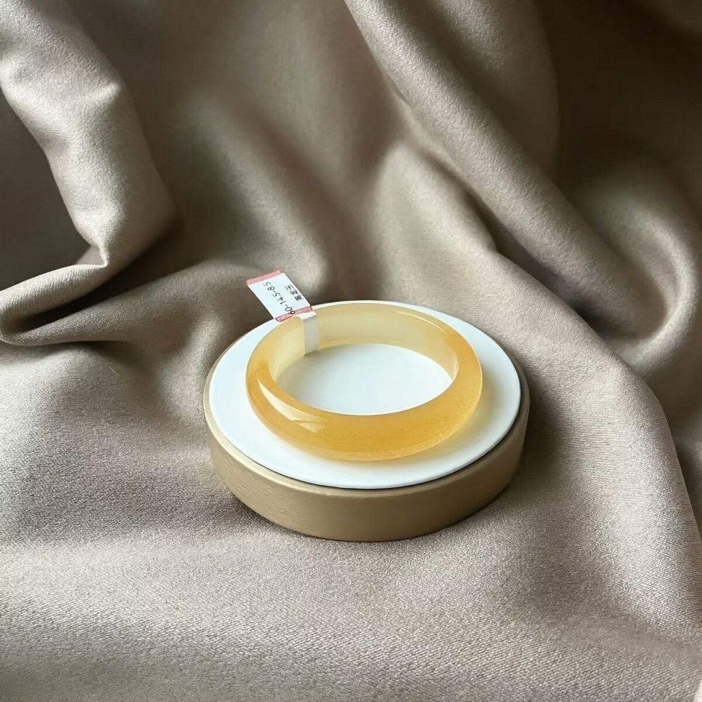 高品质正品云南天然黄龙玉手镯