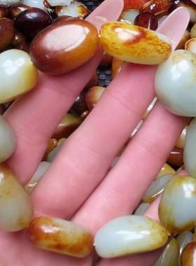 保真新疆和田玉手链男款手链