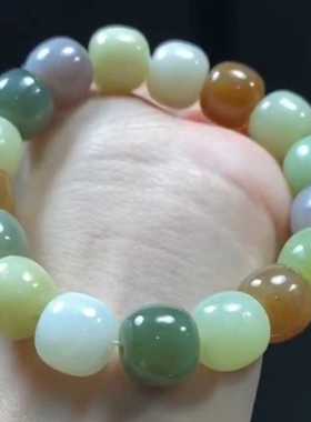 保真天然和田玉手链男女款玉手链