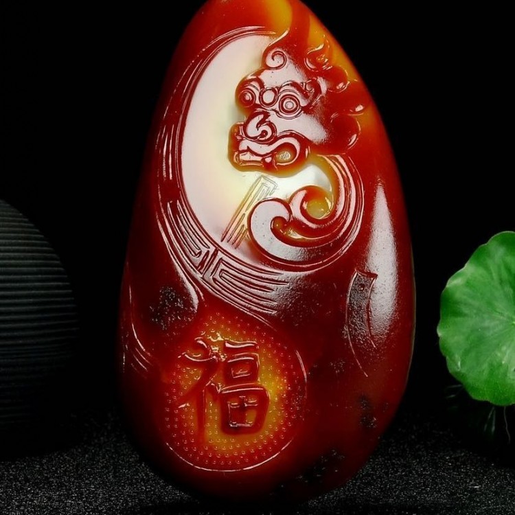 和田玉招财进宝瑞兽貔貅吊坠