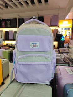 阳光8点宾尼斯书包学院风女生初高中生双肩背包休闲时尚减负护脊