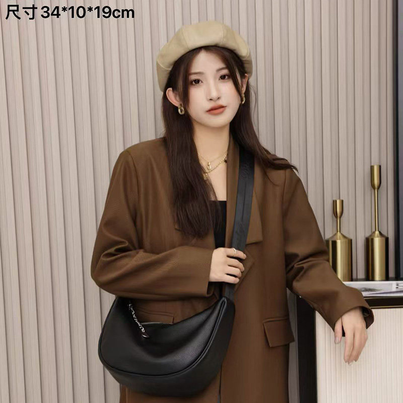 2025新款时尚百搭真皮女包