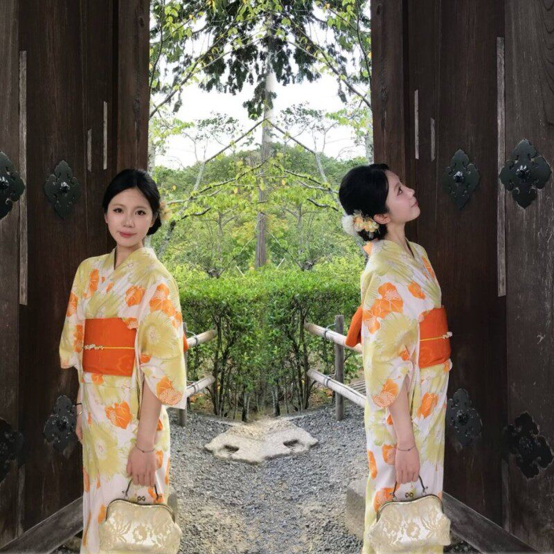 清新少女复古外景写真服装