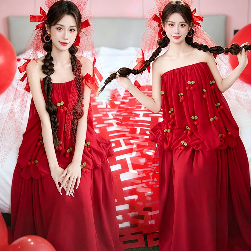 甜美风少女艺术照摄影服