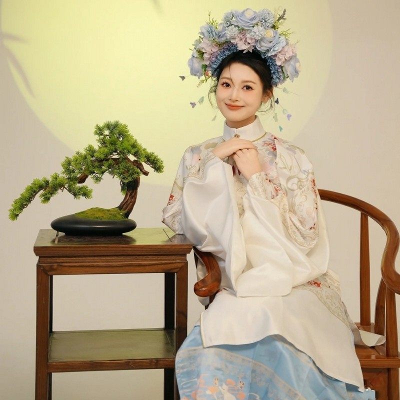 浔埔女簪花泉州写真汉服外景服装