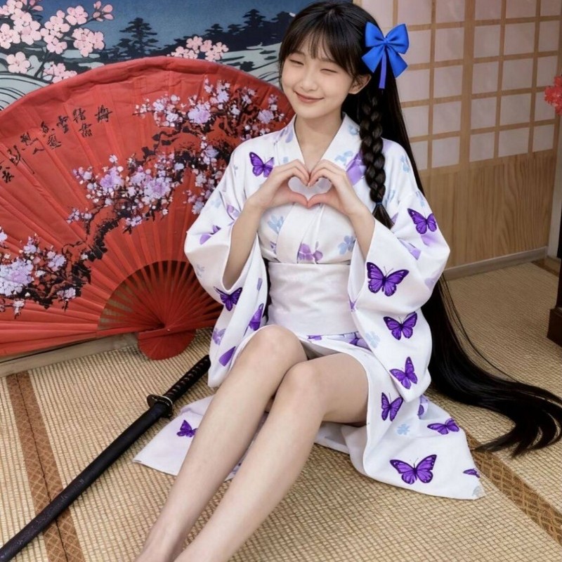 新款摄影神明日式连衣裙