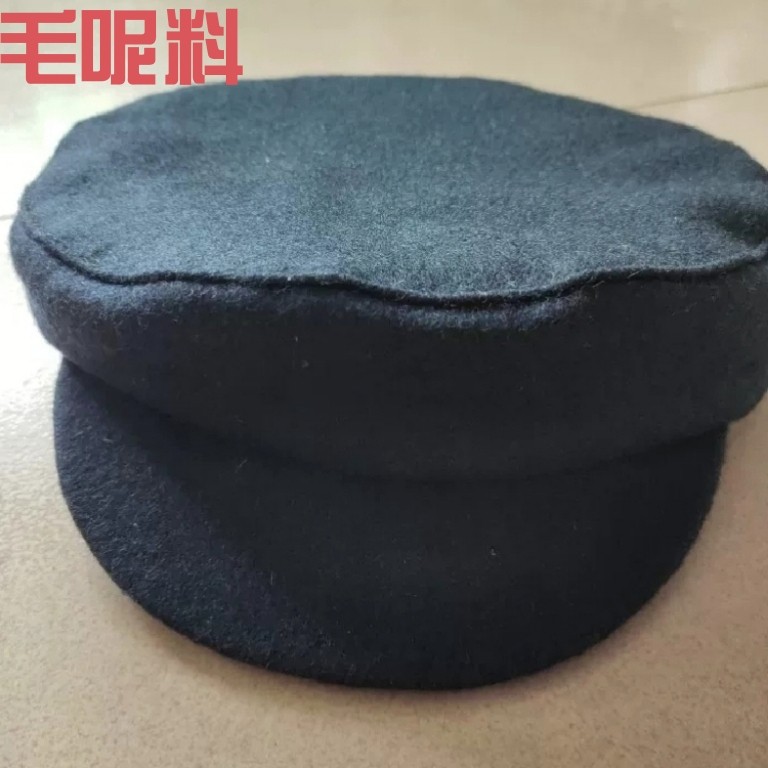 中老年秋冬天前进帽老年人尼子帽子解放帽爷爷帽平顶男帽小头围帽