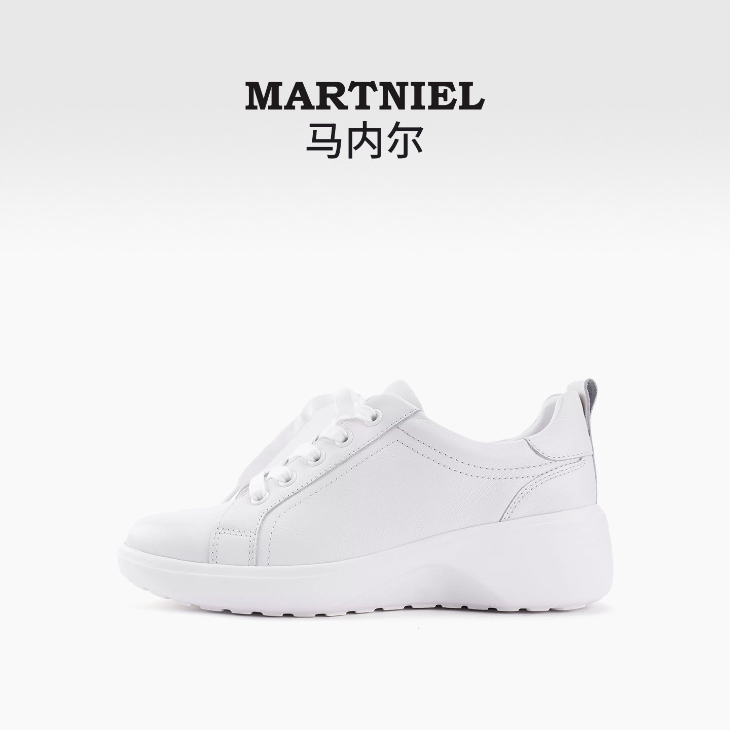 马内尔秋季百搭圆头单鞋女