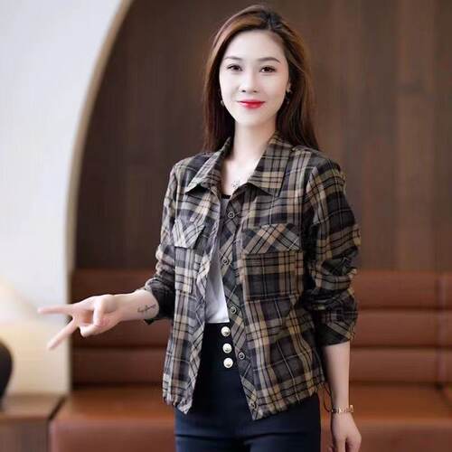 减龄小个子女装衬衫薄外套