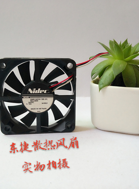全新原装 NIDEC D06R-24SS4 24V 0.1A 变频器 散热风扇 6015 6CM