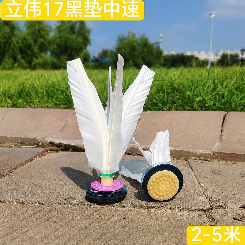 立伟专业比赛毽子牛筋底60个包邮