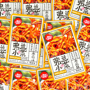 鱼乐味视脆辣木瓜丝香辣爽脆酱腌菜拌饭神器办公室休闲小零食散装