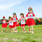 新款 套装 演出服 六一儿童节表演服装 小学生校服班服幼儿园园服夏季