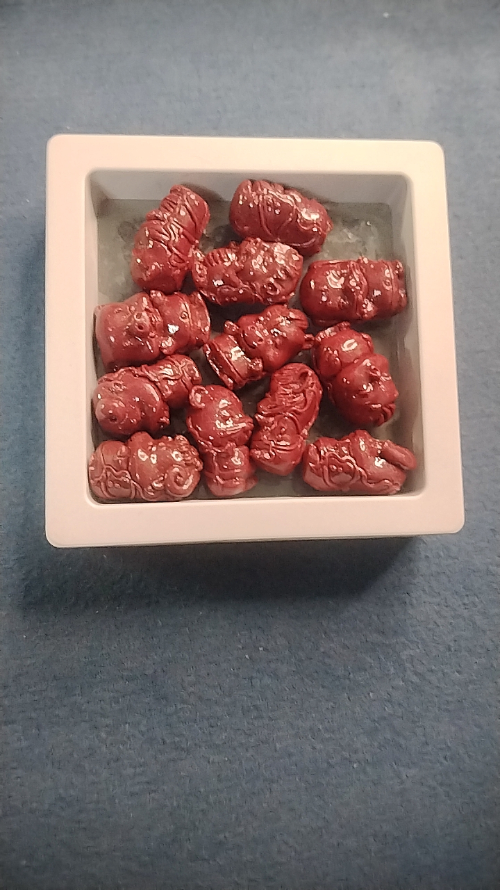 145*朱砂12生肖套装含量80%左右