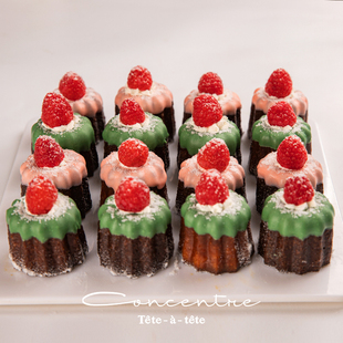 水果新年年会圣诞节下午茶平安夜新鲜cupcake纸杯蛋糕树莓可露丽
