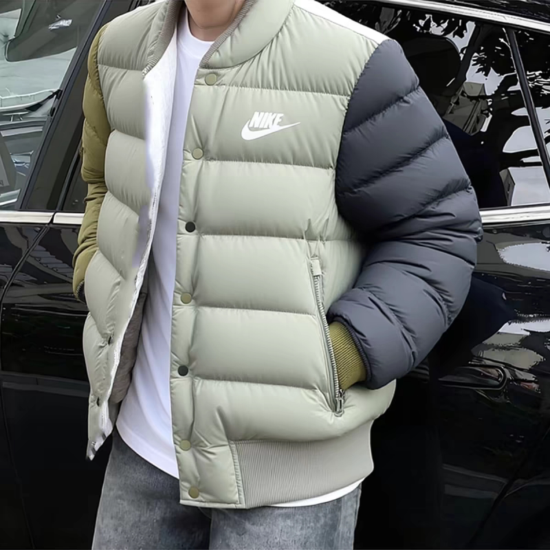 耐克Nike男子冬季立领短款运动保暖羽绒服外套IB4499-053