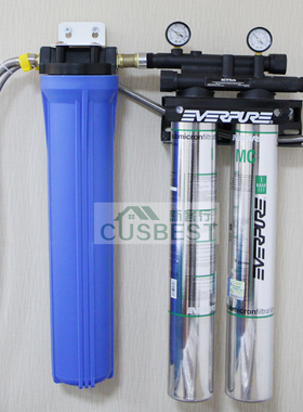 Everpure225100-31商用净水器 MC2奶茶店咖啡制冰机 商用过滤直饮