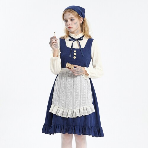 万圣节卖火柴的小女孩Cosplay服
