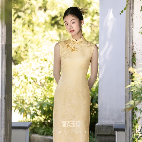 轻奢高级感新中式旗袍敬酒服日常