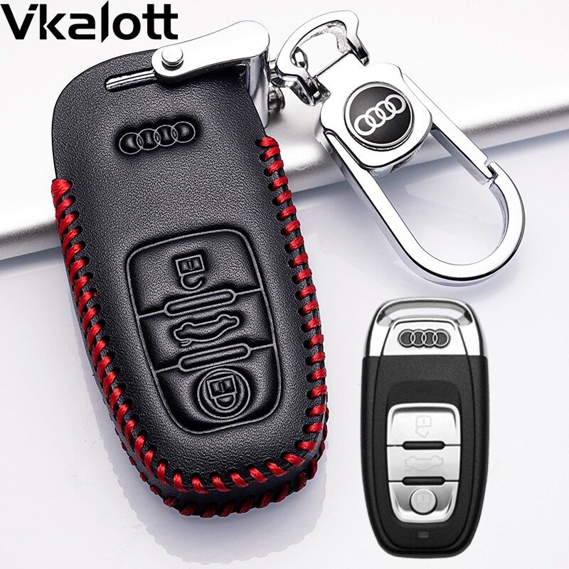 2021款奥迪a6l钥匙套高档专用21新汽车用品装饰扣2021包壳男真皮