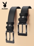 Playboy, мужской кожаный модный ремень, штаны, из натуральной кожи
