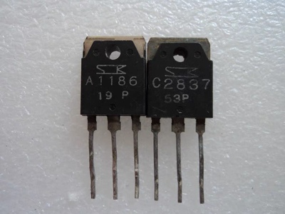原字拆机原脚 A1186 C2837 2SA1186 2SC2837 音频配对管