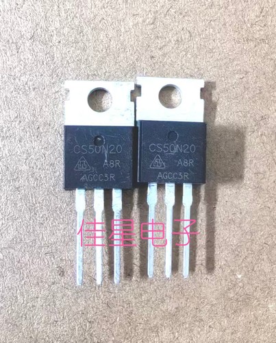 FTP50N20R CS50N20 全新进口 MOS管TO-220 50A 200V 逆变器用