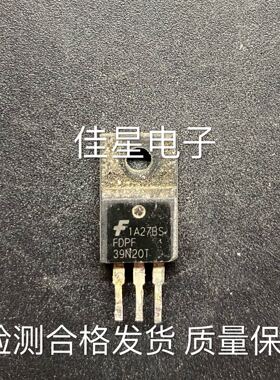 原装进口拆机 FDPF39N20 场效应管 测试好质量保证