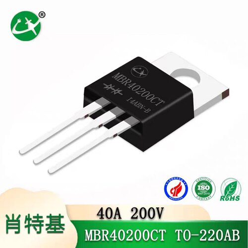 拆机 MBR40200CT  40A/200V 直插TO-220 肖特基二极管