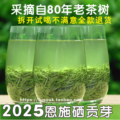 2025新茶特级恩施玉露纯贡芽尖