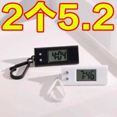 电子表迷你简约学生考试用静音走时精准钥匙扣背包挂表时钟看时