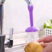 硅胶水龙头延长器套便携接水管洗手盆防溅延长延伸器导水槽出水嘴