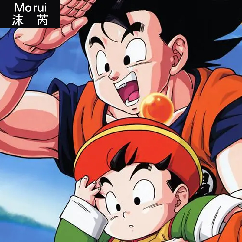 七龙珠悟空龟仙人潮流帅气卡通动漫圆领卫衣套头男女长袖休闲衣服