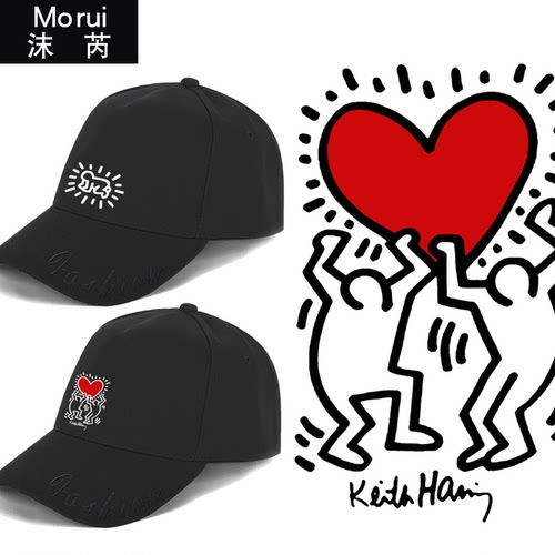 keithharing凯斯哈林ins鸭舌帽
