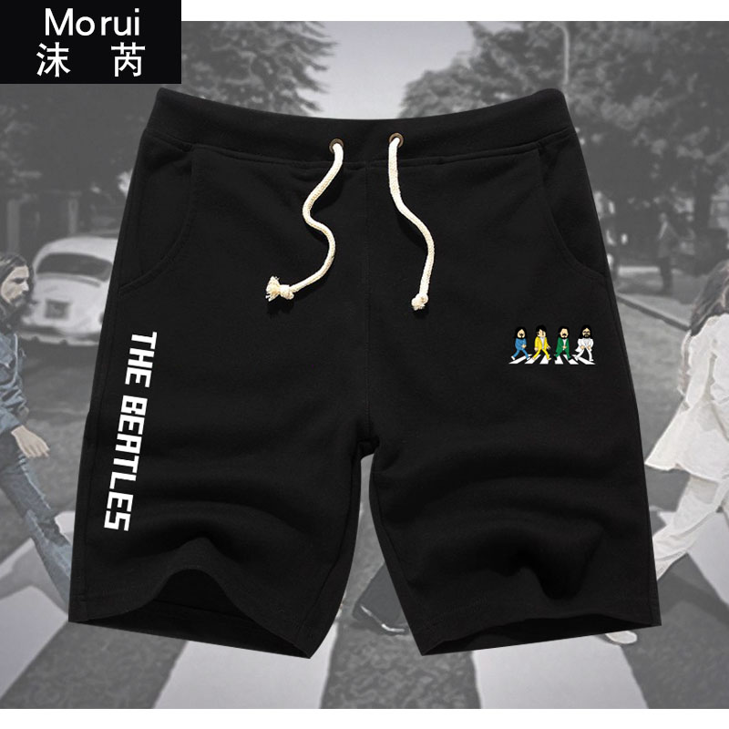 披头士摇滚甲壳虫乐队五分裤