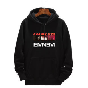 姆爷外套eminem埃米纳姆痞子阿姆嘻哈说唱连帽卫衣加绒男女上衣服